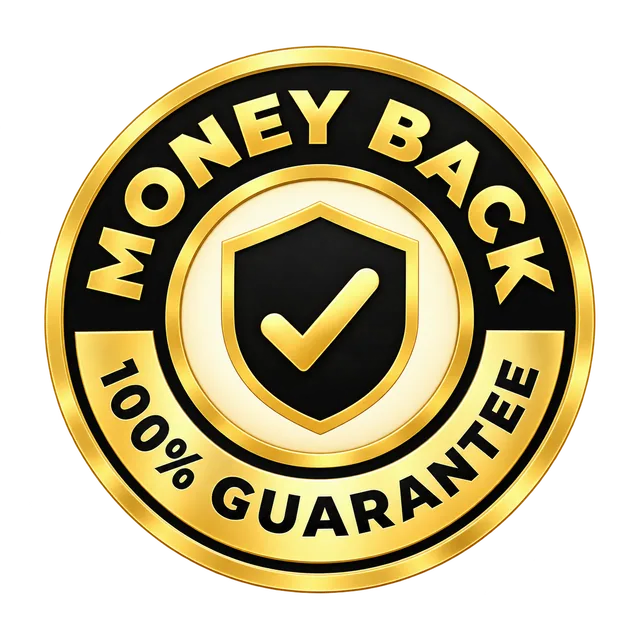100% Money Back Guarantee