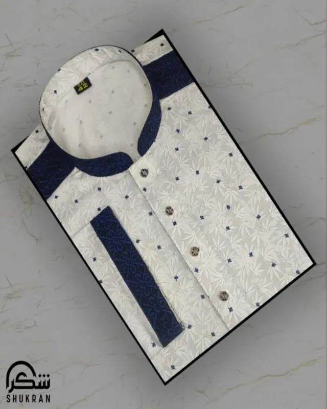 White Blue Star